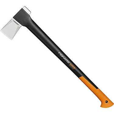 Fiskars Splitting Axe, Includes blade and transport guard, Length: 72 cm, Non-stick coating, High-quality steel blade/Fiberglass-reinforced plastic handle, Black/Orange, X25-XL, 2.4 kg, 1015643 on sale